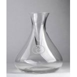 GUCCI GLASS DECANTER 2005/2010 Glass decanter, original box and dust bag. General conditions grading