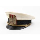 Italy, kingdom, summer peack cap for a member of the Great Council of Fascism Adhering to the 1938