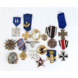 A lot of 12 ww2 german badges, copies. A lot of 12 copies of badges of the III Reich. good