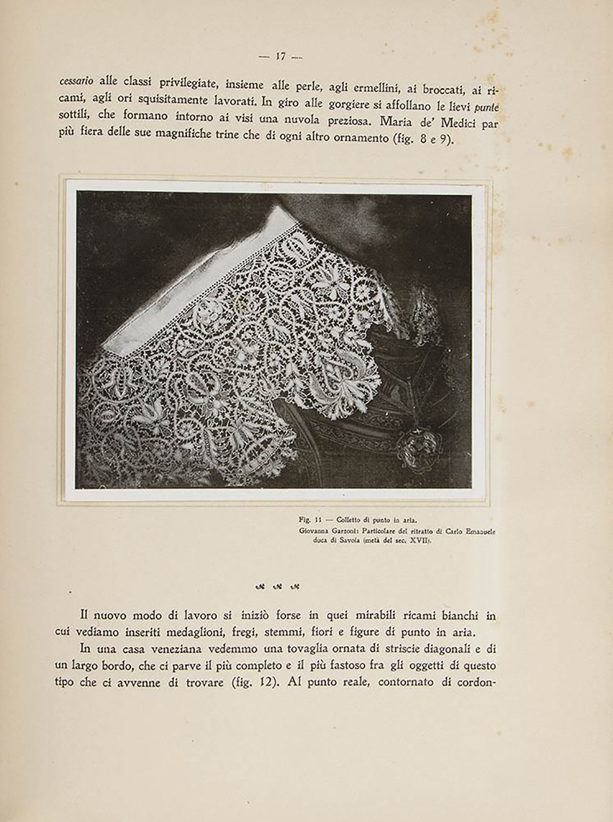 RICCI ELISA ‘ANTICHE TRINE ITALIANE’ 1908 Two volumes, Ricci Elisa, "Antiche Trine Italiane", - Image 5 of 7