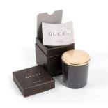 GUCCI ‘GUCCISSIMA’ CANDLE 2015 ca Guccissima Candle (brown glass) with original box. General