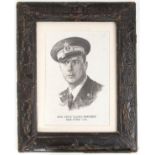 Italy, photo portrait of Junio Valerio Borghese Portrait of the commander of the X MAS in navy