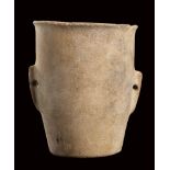 CYCLADIC MARBLE BEAKER Early Cyladic I, ca. 3200 - 2700 BC