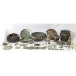 LARGE GROUP OF BRONZE OBJECTS From Etruscan to Roman Period