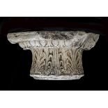 ROMAN MARBLE TUSCANIC CAPITAL Julio-Claudian Period, 1st century BC - 1st century AD