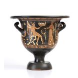 APULIAN RED-FIGURE BELL KRATER Mid 4th century BC