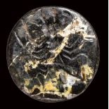 A roman black jasper magical intaglio. Hecate.