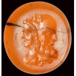 A postclassical agate intaglio. Gryllos.