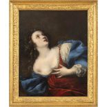 CARLO FRANCESCO NUVOLONE (Milan, 1609 - 1662) - Female figure (Ecstasy of Magdalene?)