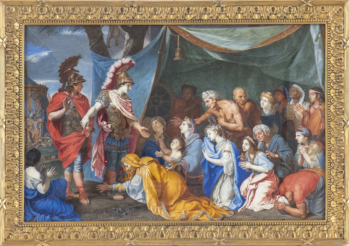 FRENCH SCHOOL, 18th CENTURY - Alexander and the family of Darius