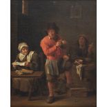 ATELIER OF DAVID TENIERS THE YOUNG (Antwerp, 1610 - Brussels, 1690) - Tavern interior with three fig