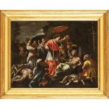 EMILIAN SCHOOL, 17th CENTURY - Miracle of Saint Carlo Borromeo