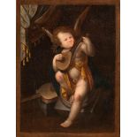 LOMBARD SCHOOL, SECOND HALF 16th CENTURY - Musician angel