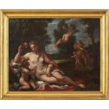 ROMAN SCHOOL, SECOND HALF OF THE 17th CENTURY - Venus and Adonis
