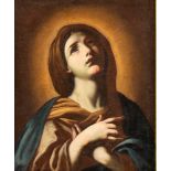 AMBITO DI ANDREA VACCARO (Naples, 1600 - 1670) - Praying Virgin