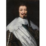 JUSTUS SUSTERMANS (Antwerp, 1597 - Florence, 1681) - Portrait of Carlo of Lorraine fourth Duke of Gu