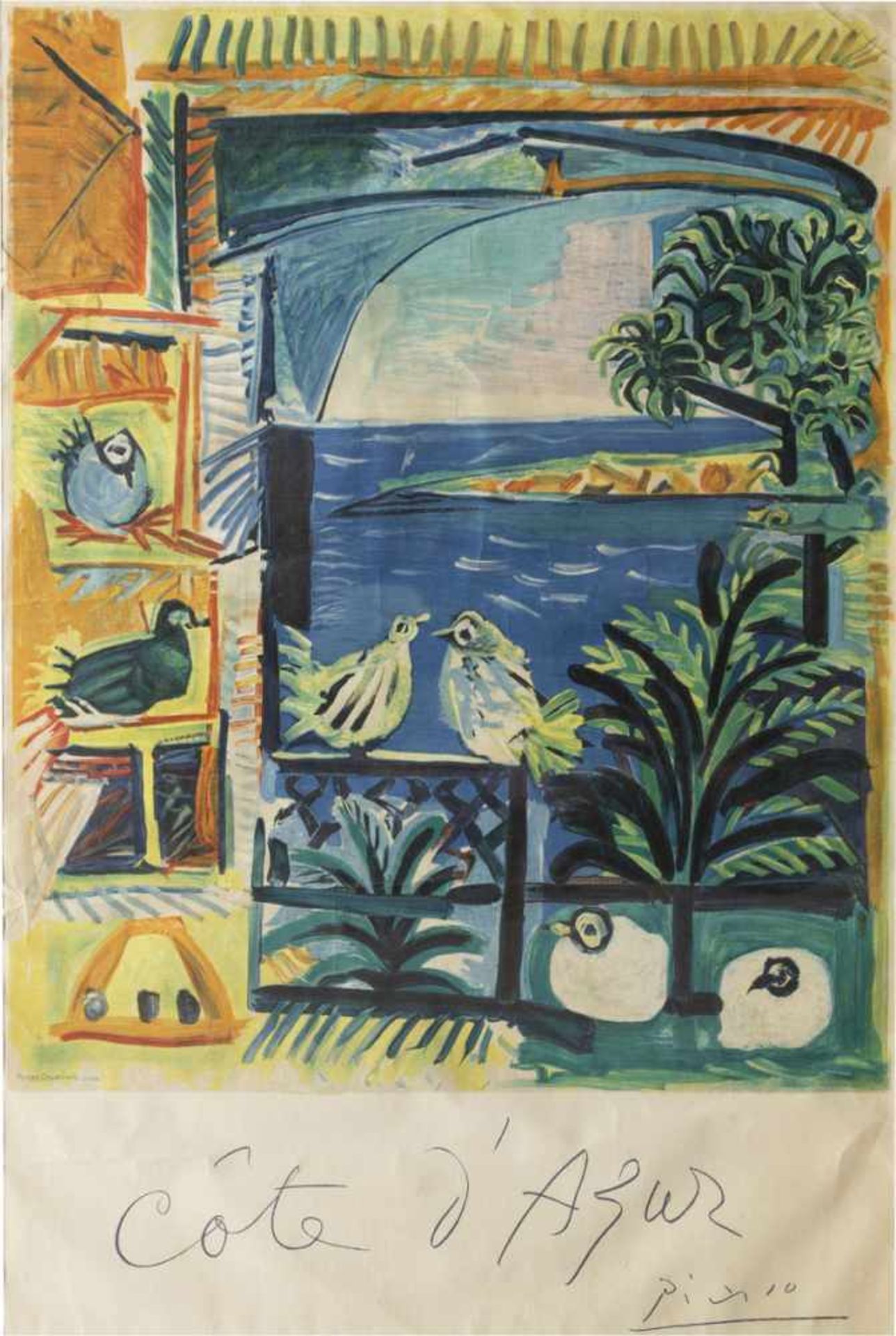 PABLO PICASSO, d'après<