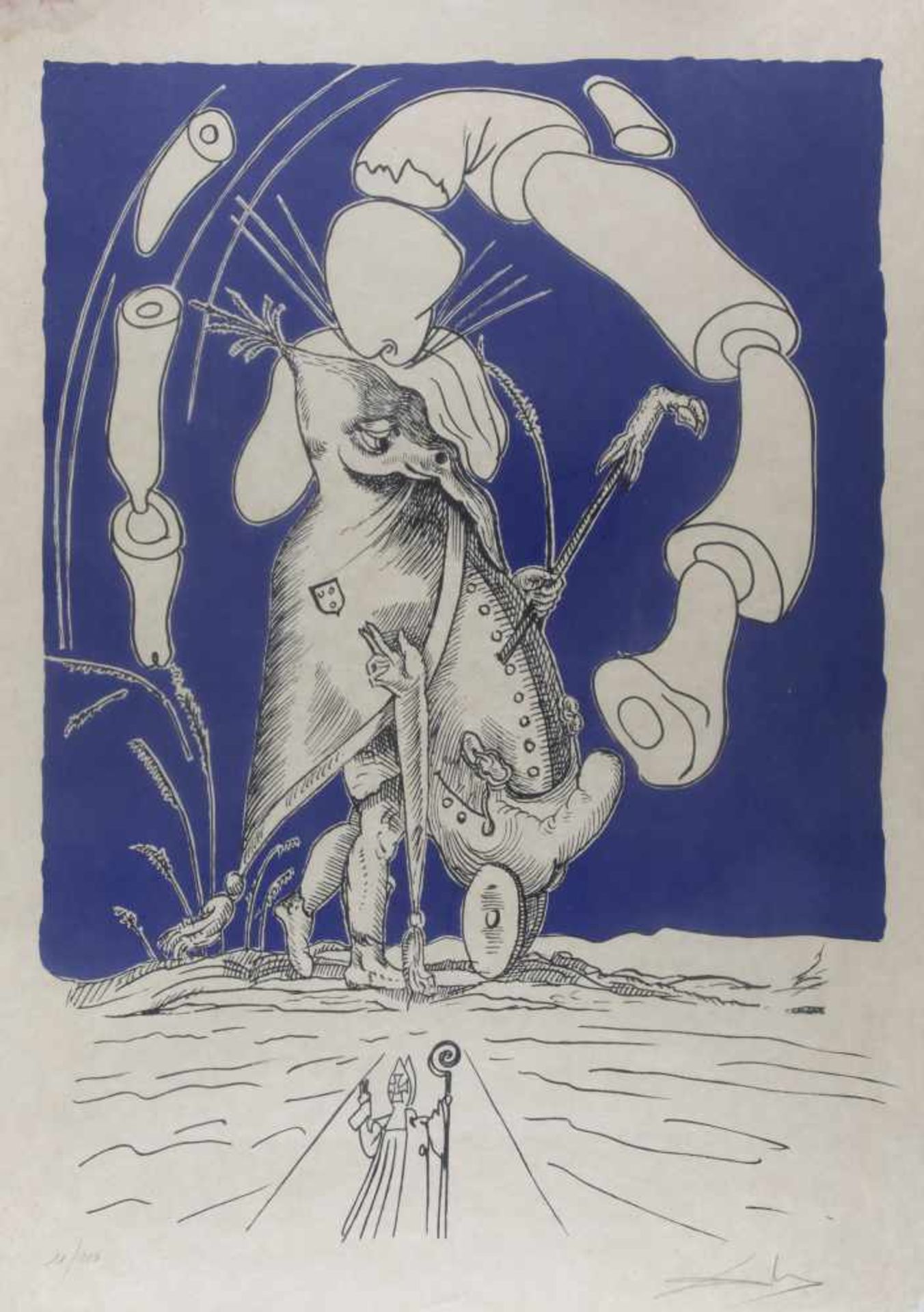 SALVADOR DALI (1904-1989)Les songes drolatiques de Pantagruel (1973)Lithographie originale