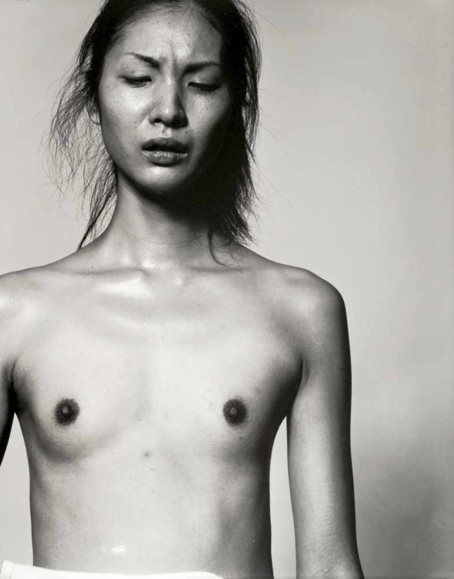 Michel COMTE (Zürich 1954)Jeune Vietnamienne, 2003Photo noir et blanc, tirage argentique su