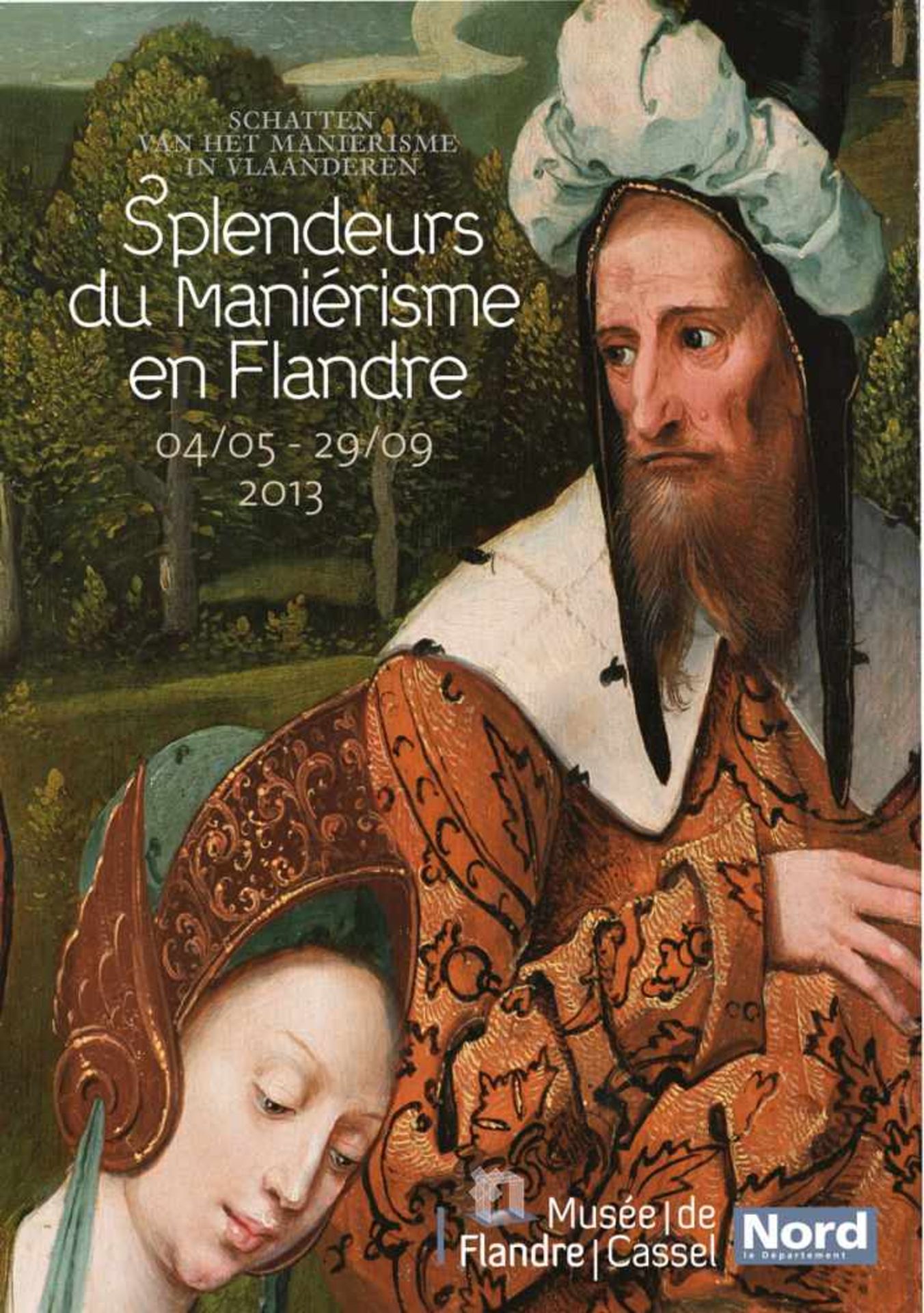 ECOLE MANIERISTE, ANVERS ca.1520Le Christ Jardinier, " Noli me Tangere"Huile sur panneau irrégulier, - Bild 2 aus 3