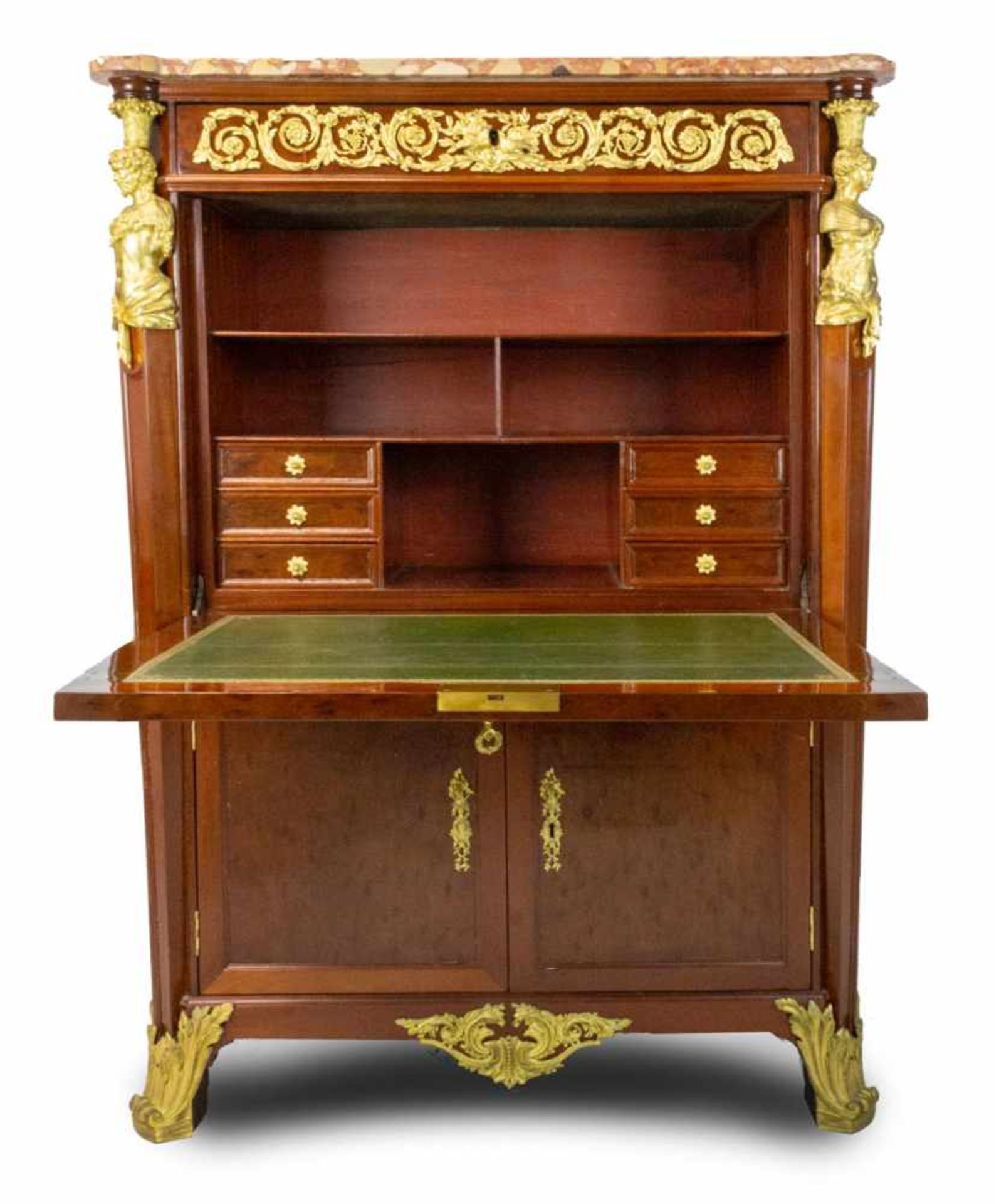 IMPORTANT SECRETAIRE A ABATTANT D’EPOQUE LOUSI XVIDans le goût de Guillaume Bénéman (1750-1811)En