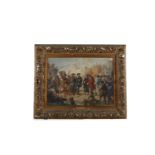 P. TORETTI (19TH CENTURY)Italian merchants offering exotic goodsOil on canvas, 74 x 100cm In an