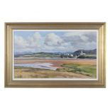 CHARLES CALDWELL Dunfanaghy (from Horn Head) Co. DonegalOil on board, 35.5 x 61cmSigned lower left