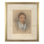 COLM HOWELL, C.1881 PORTARAIT OF MAURICE H. FITZGERALD, Watercolour and bodycolour, signed and