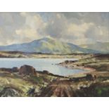 Maurice C. Wilks RUA ARHA (1910-1984) Connemara Oil on board, 40 x 50cm (15¾ x 19¾'') Signed