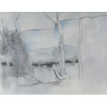 Terence P. Flanagan PRUA RHA (1929-2011) Tree Line (Roughra) Oil on canvas, 71 x 91cm (28 x 35¾'')