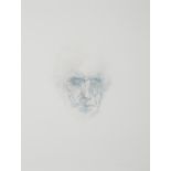 Louis le Brocquy HRHA (1916 - 2012) Image of Samuel Beckett Watercolour 61 x 46cm (24 x 18'') Signed