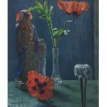 William John Leech RHA ROI (1881-1968) St. Anne and the Poppies Oil on canvas, 55 x 46cm (21½ x