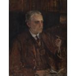 Estella Frances Solomons HRHA (1882-1968) Portrait of Seamus O'Sullivan Oil on canvas, 91 x 71cm (
