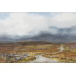 Frank Egginton RCA FIAL (1908-1990) The Road to the Sally Gap Watercolour, 36 x 53cm (14¼ x 20¾'')