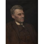 Estella Frances Solomons HRHA (1882-1968) Portrait of a Gentleman Oil on canvas, 60 x 45cm (23½ x