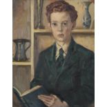 Gabriel Hayes (1909-1978) Portrait of a Young Boy Oil on board, 61 x 48.4cm (24 x 19'') Signed and
