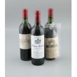 CHATEAU MONTROSE Saint Esteph, 1996 1 bottle CHATEAU LEOVILLE LAS CASES Saint Julien - Medoc, 1970 1