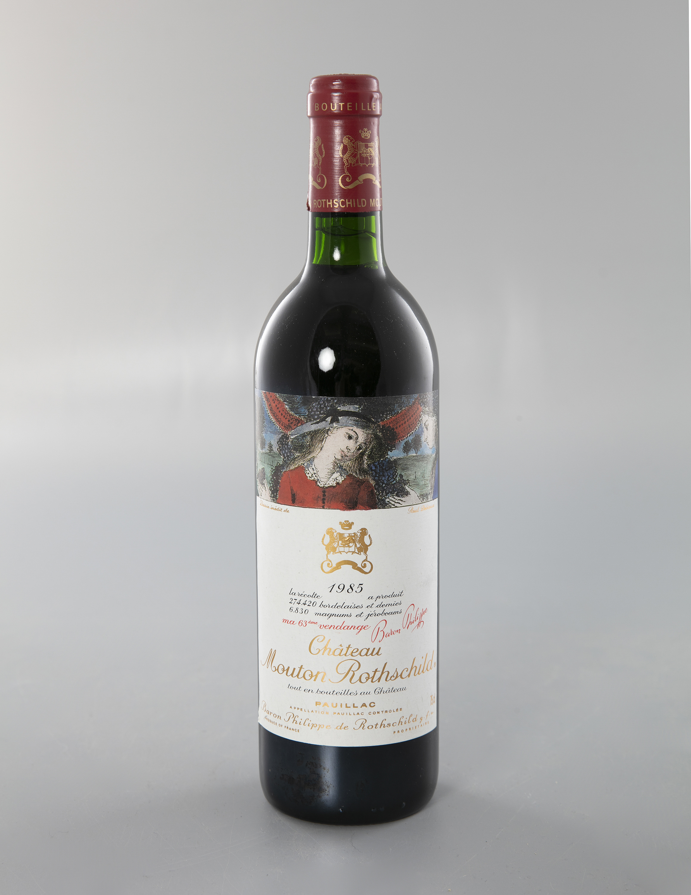 Château Mouton Rothschild Pauillac, 1985 1 bottle