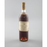 CHATEAU D' YQUEM 1962 1 bottle