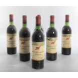 CHATEAUX LA FLEUR PETRUS Pomerol 1970 Six bottles Loose, high-shoulder capsules mostly good Stowells