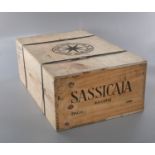 Sassicaia (Bolgheri Sassicaia) 1999 12 bottles In original wooden crate