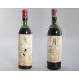 CHATEAU LATOUR Pauillac, 1957 1 bottle Pauillac, 1959 1 bottle
