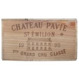 CHATEAU PAVIE Saint Emilion, 1993 12 bottles in original wooden case