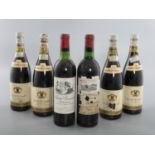 SANTENAY EN VERNAY Caves de la Reine Padauque, 1984 4 bottles CHATEAU BEAUREGARD Pomerol, 1970 1