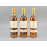 CHATEAU D'YQUEM 1989 3 bottles