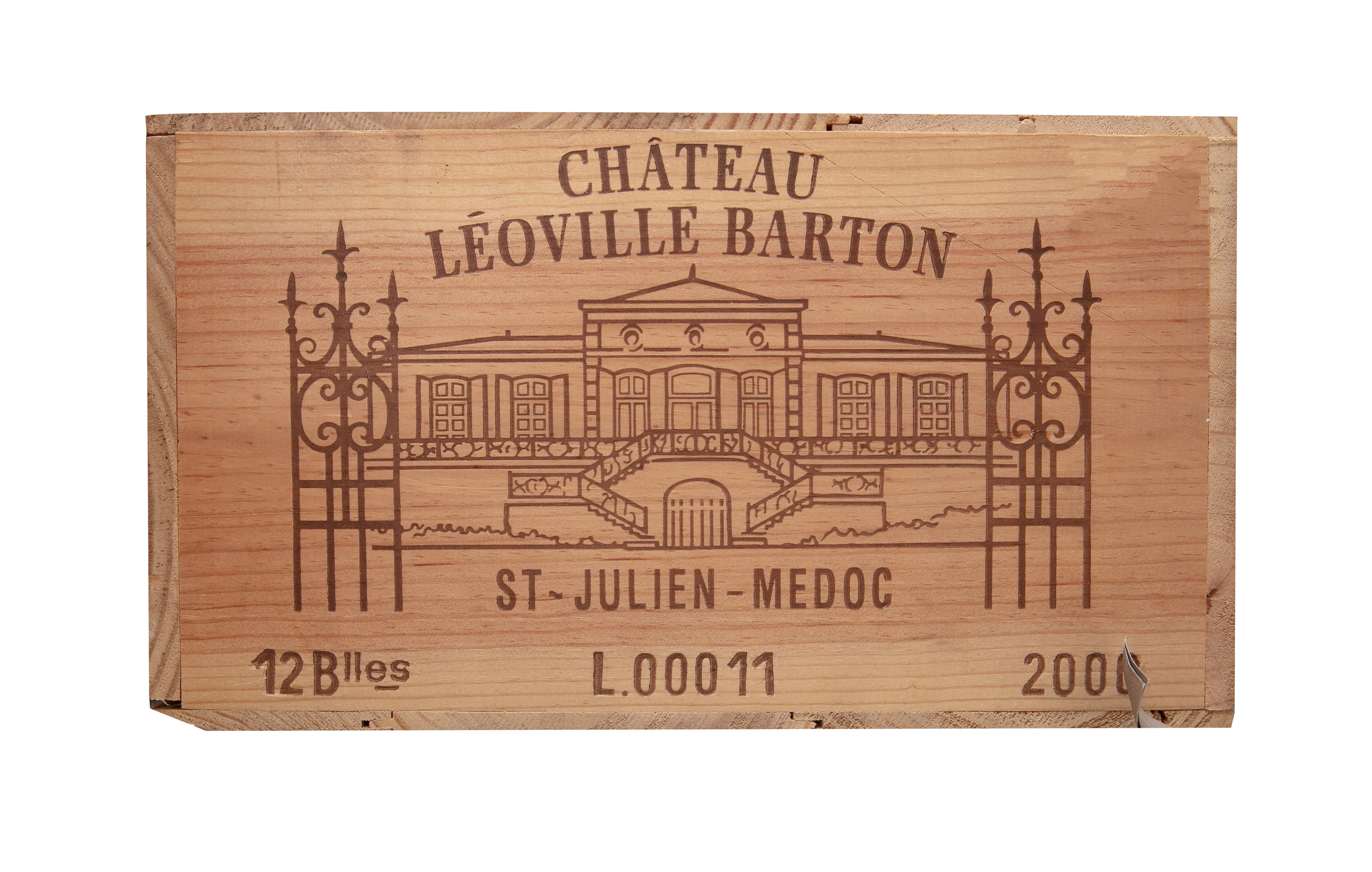 CHATEAU LEOVILLE BARTON St. Julien, 2000 12 Bottles