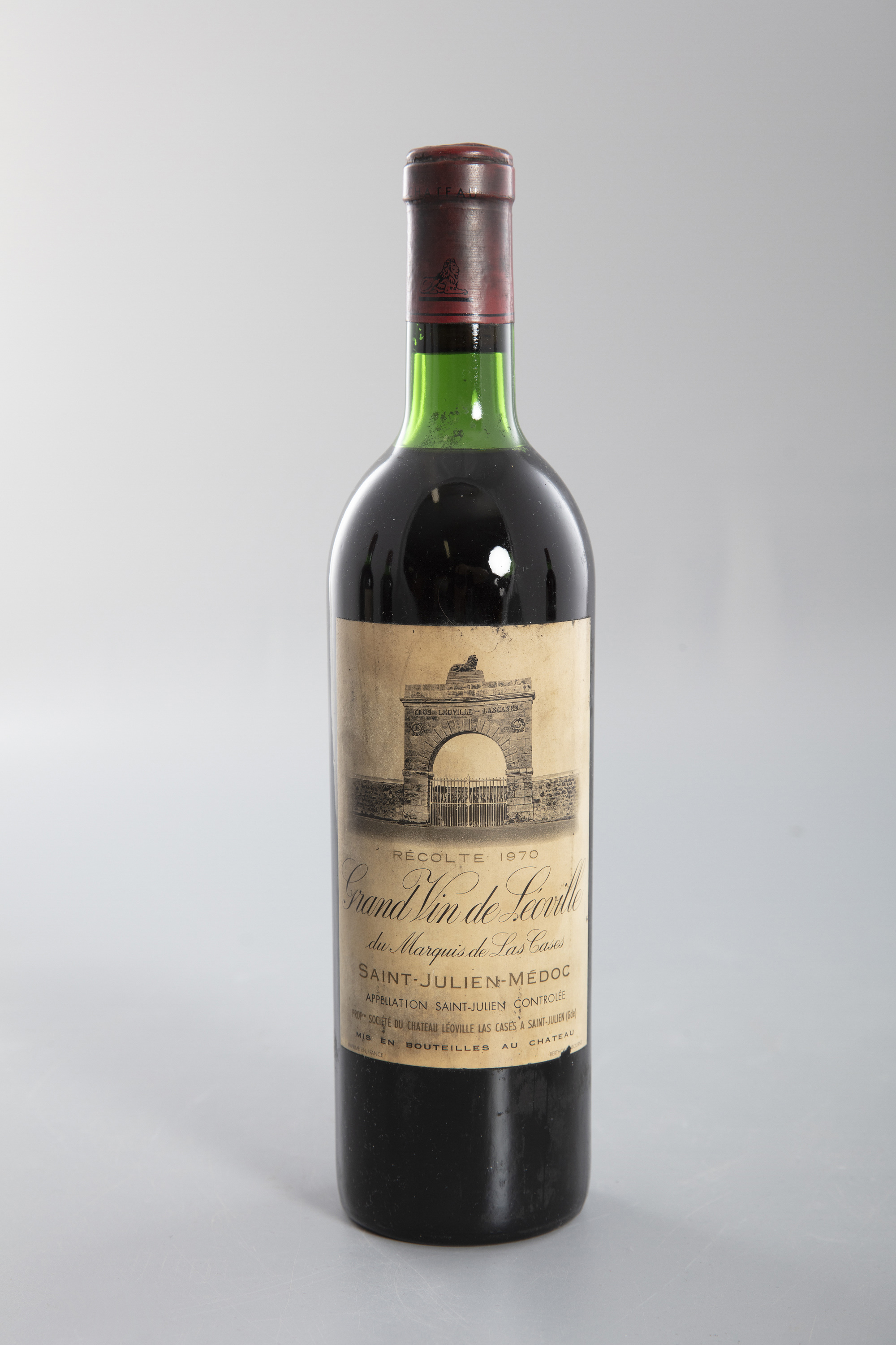 CHATEAU LEOVILLE LAS CASES Saint Julien, 1970 1 bottle Saint Julien, 1976 3 bottles - Image 10 of 11