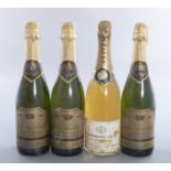 VEUVE SAINT-SABIN Vin Rousseux, Cuve Close 3 bottles CHAMPAGNE DEUTZ Blanc de Blancs, 1982 1