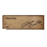 ROBERT MONDAVI Opus One, 1985 Six bottles (Original wooden case) From the Cellar of Peter White