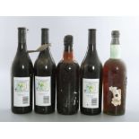 LUSTAU Sherry Wine 3 bottles As well as two unlabelled bottles, one possibly being a sherry by Pedro